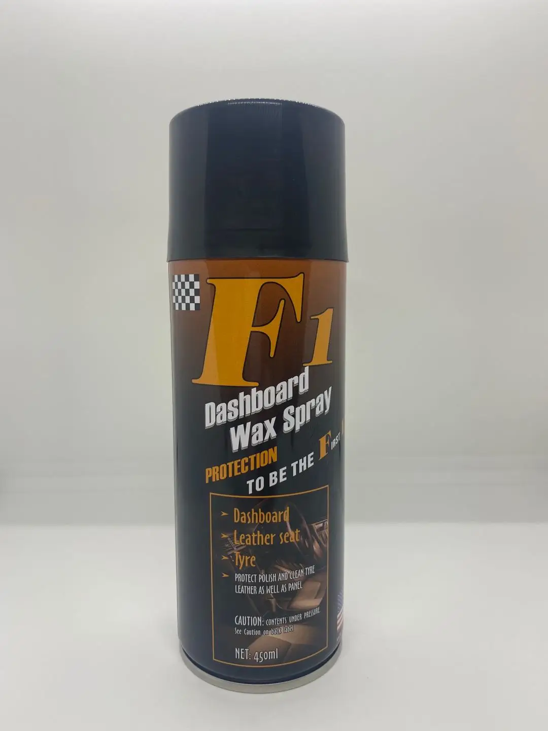 Hot sale OEM 450ML Super Shining New Formula Car Care Wax Leather Spray Car Dashboard Polish