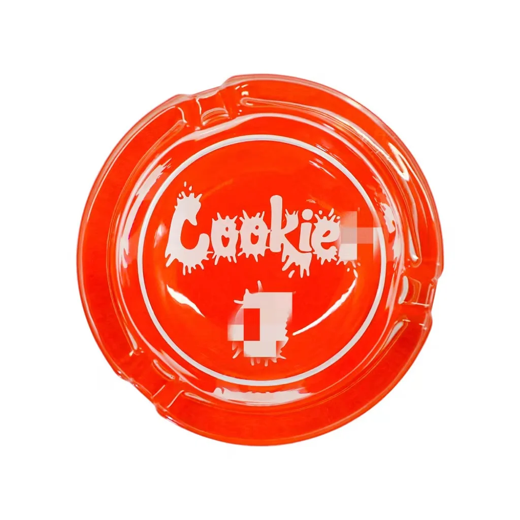 Hot-selling Round glass ashtray 65mm cigarette accessories smoking ashtray wholesale logo custom accepted