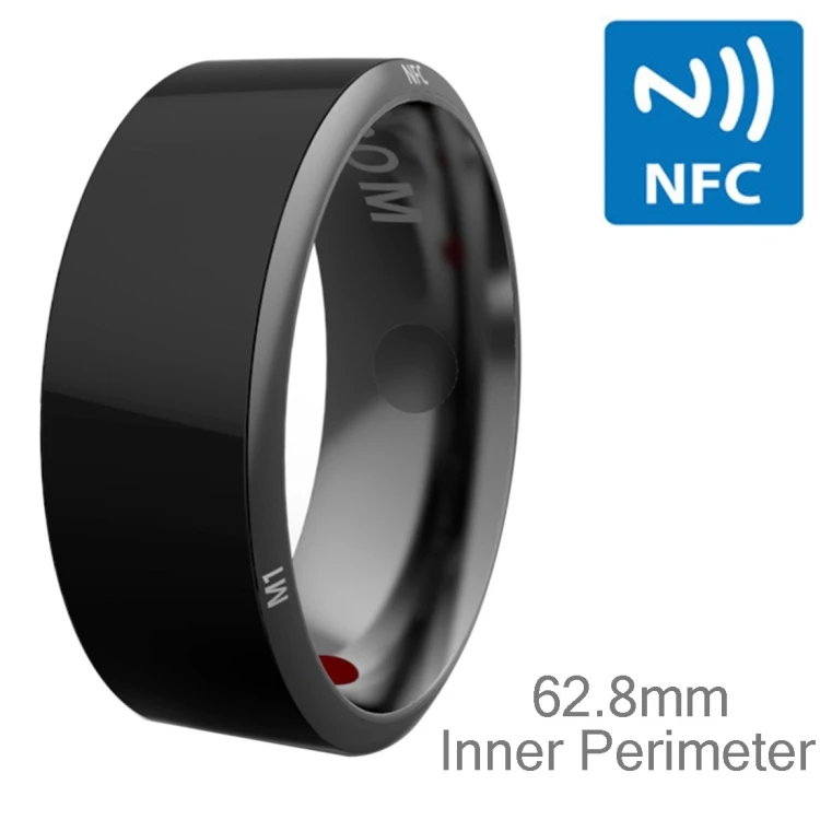 Online Shopping Waterproof Smart NFC Ring Metallic Inner Perimeter 62.8 mm Glass JAKCOM