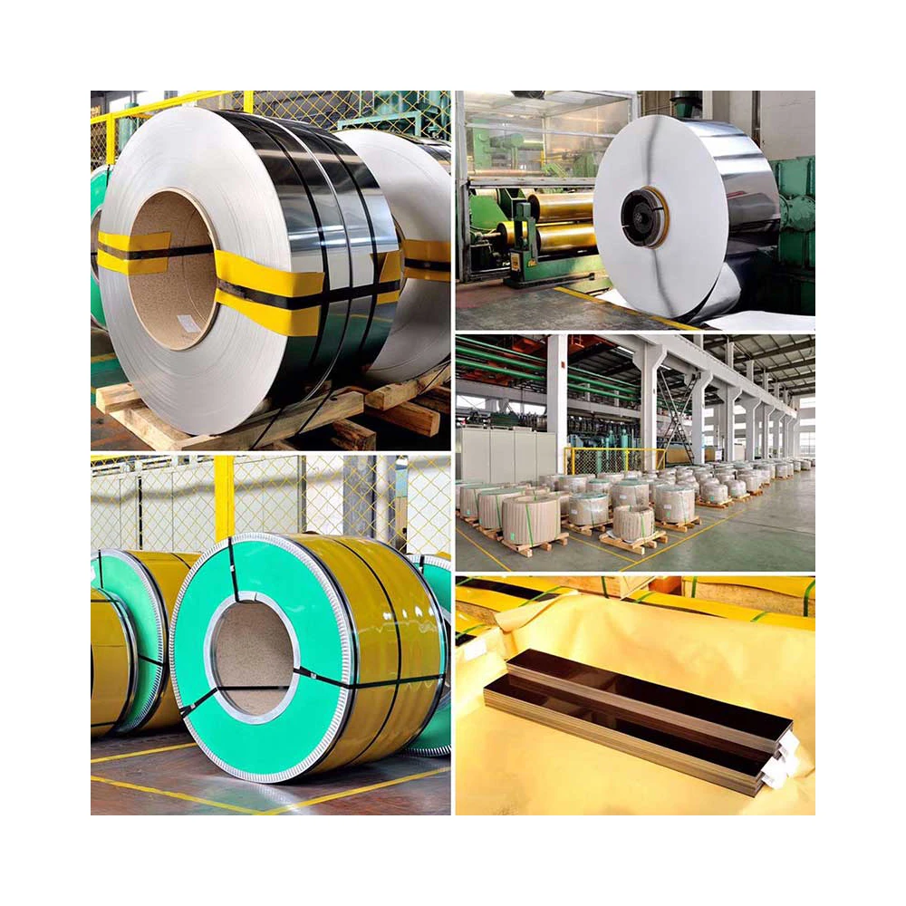 Foshan Factory SS 0.3-3.0MM 201/304/430 NO.4 Stainless Steel Coil With Wholesale Price ISO Certificated Manufacturer