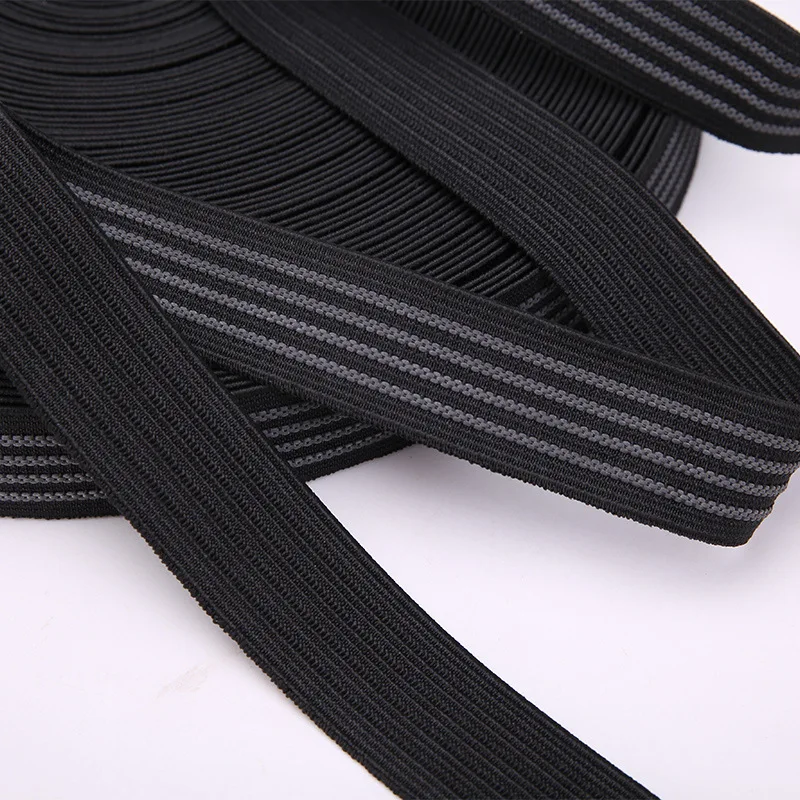 Special anti-slip clothing use stretch webbing customized strong elastic band for industrial equipments sports accessories