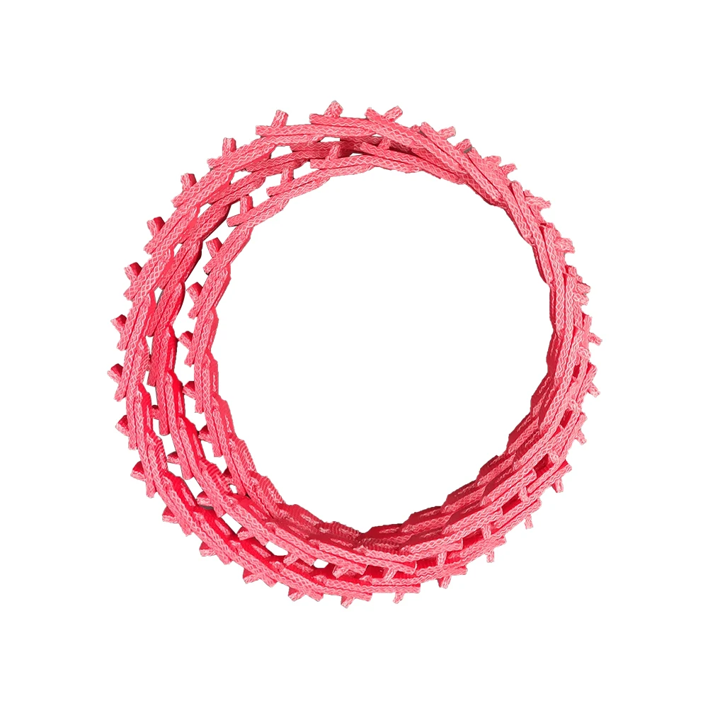 OEM High Quality Blue Red Pu Twist Link V Belt