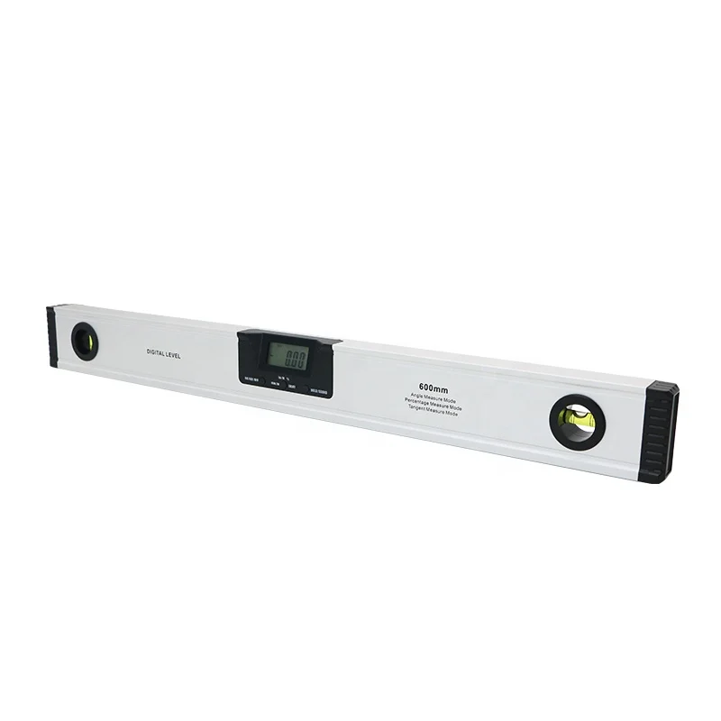 600mm Magnetic Digital Protractor Digital Spirit laser level Aluminum Alloy angle bubble level digital spirit level with laser
