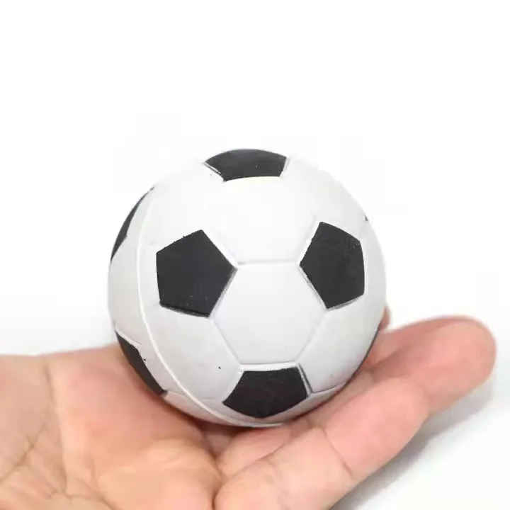 Eco-friendly Custom Logo PU Foam Football Shape Stress Ball