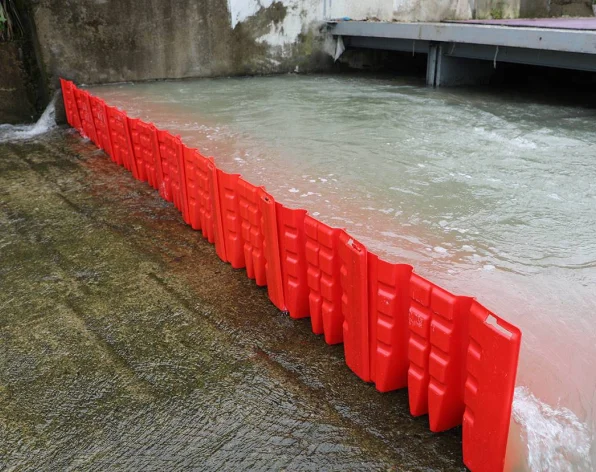 Flood control board Flood control board removable emergency underground garage ABS plastic L-type portable combined