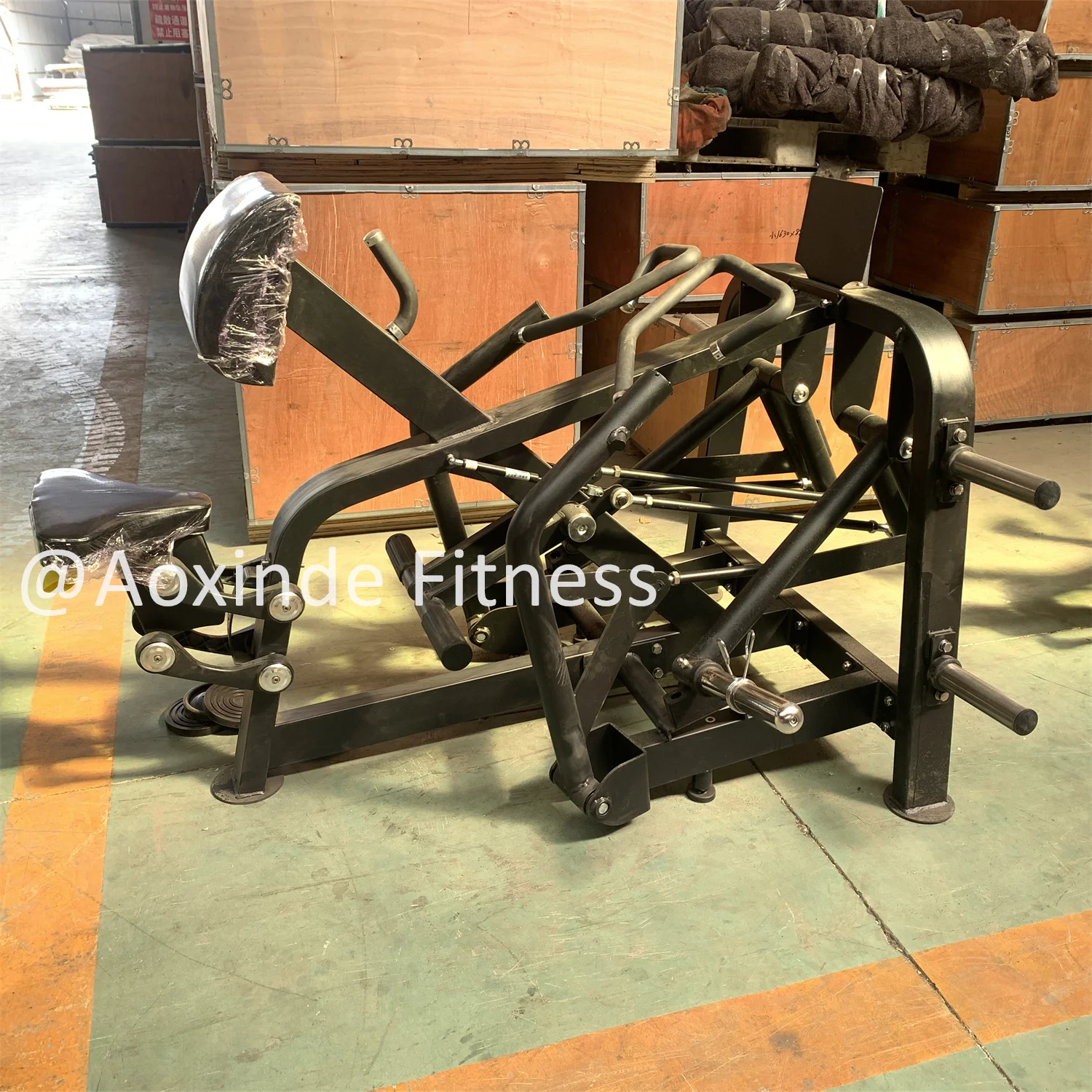 equipment gym fitness Super Rowing Plate Loaded Machines stretching training plate loaded gym equipment fitness machine