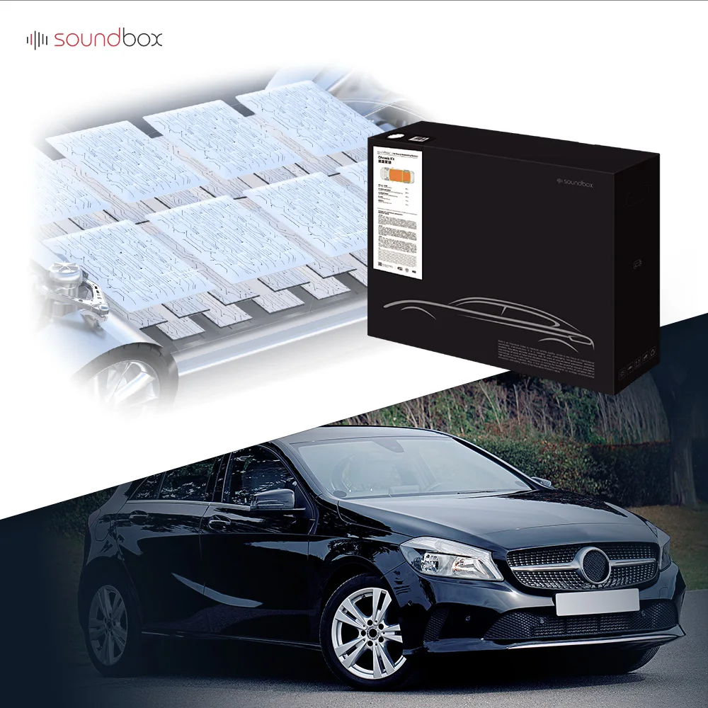 Lastst Sound Deadening Mat for Cars Pack of 115 Sheets Butyl Sound Deadener Mat Car Sound Dampening Material for Car chassis