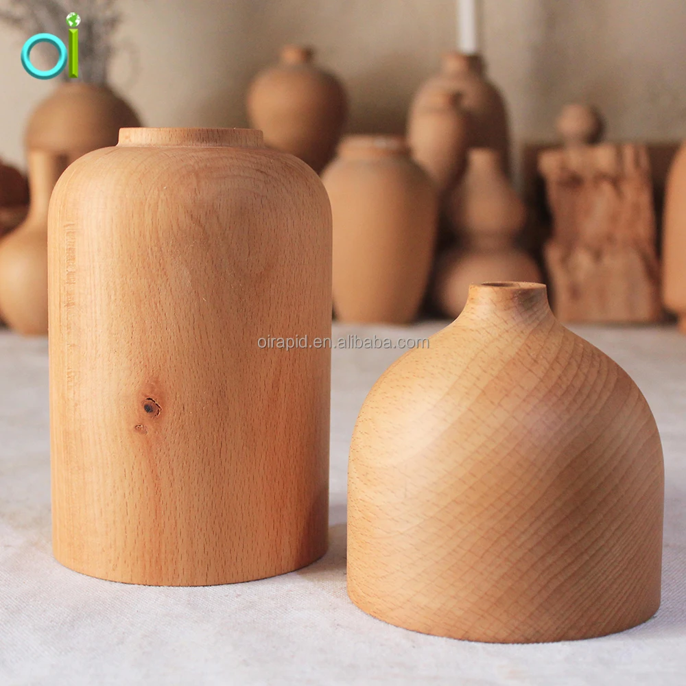 Оптовая продажа от производителя деревянных цветочных ВАЗ, высококачественные настольные деревянные вазы