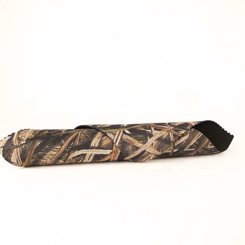 Factory Direct Price Reed Grass Camouflage Composite Fabric Industrial Fabric Plastic Removable Pad