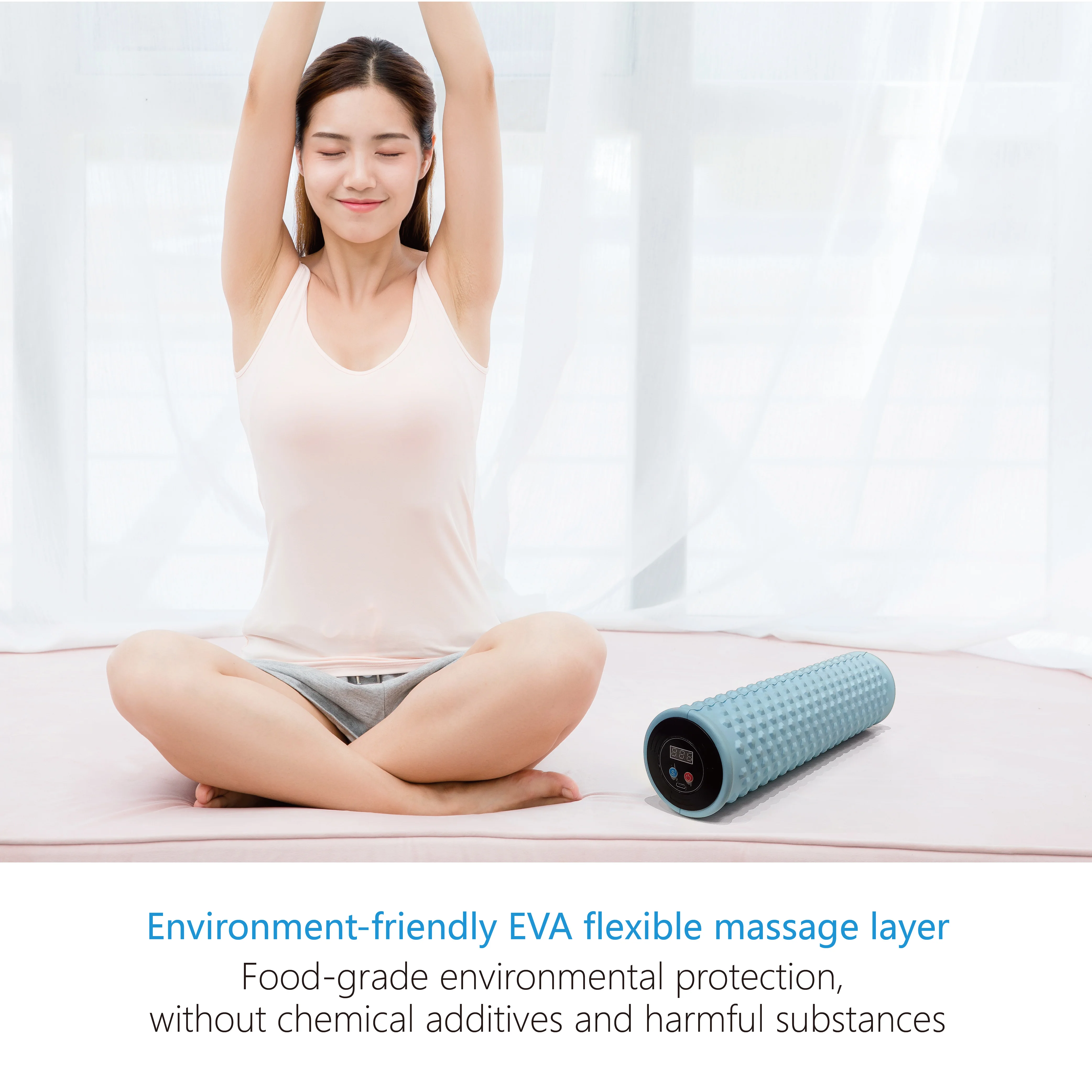 OEM ODM Vibration Massage Stretch Roller Health Care Products Other Massage Product For Relax Yoga
