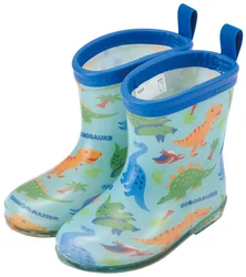 China 16cm waterproof rain gear dinosaur kids rain boots for children