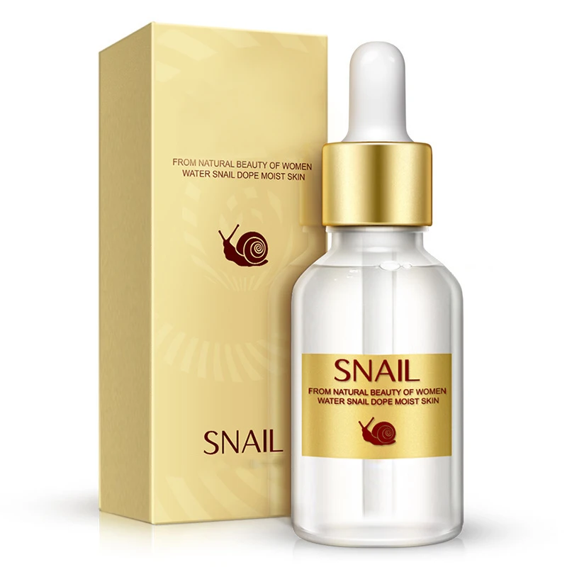 Private label Face care Whitening snail Facial Serum With Hyaluronic Acid Serum For Face