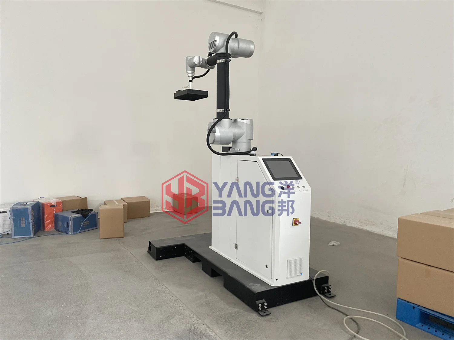 Automatic Robotic Arm Industrial Cobot Collaborative Robots Container With Palletizing Robot