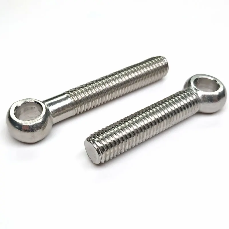 High-Strength DIN444 Eye Bolt A2-70 A4-80 Stainless Steel Rod End Bolts