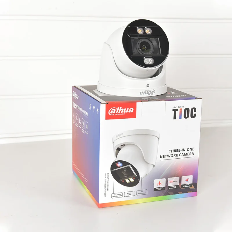 Da hua 4mp 5mp 8mp 4K Full Color Dome Turret Bullet PoE IP Cctv Kit Wireless Security CCTV Network Camera Compatible Dahua Nvr