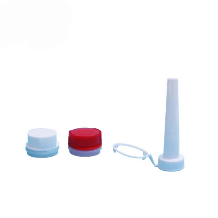 Plastic PE oil spout cap fuel additive tin can caps