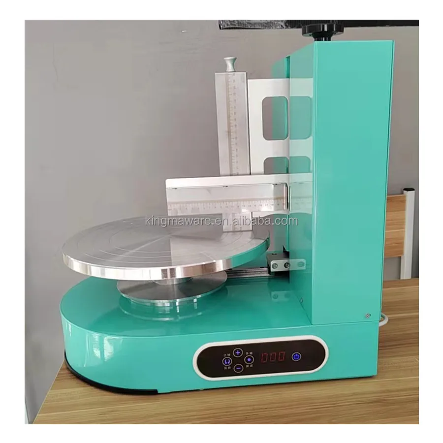 Commercial 4-12inches Cake Bakery Machine Cake Spreader Coating Creaming Machine Spreading Machine for Bakery Shop