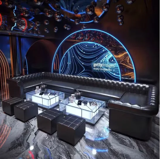 Wholesale factory sales luxury ktv disco hall sofas nightclub sectional karaoke bar sofas new modern ktv sofa for sale