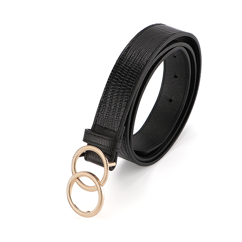 Applicable in four seasons fashion luxury designer ladies women leather brand belt