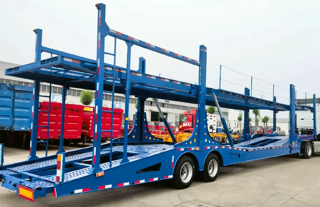 Xinnce factory double decker car transport trailer, sedan transport car transport semi-trailer