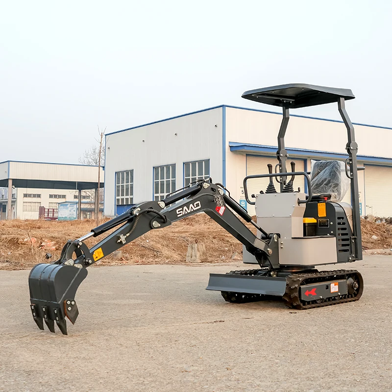 New China 1 Ton Crawler Hydraulic Cylinder Excavator Free Shipping For Sale