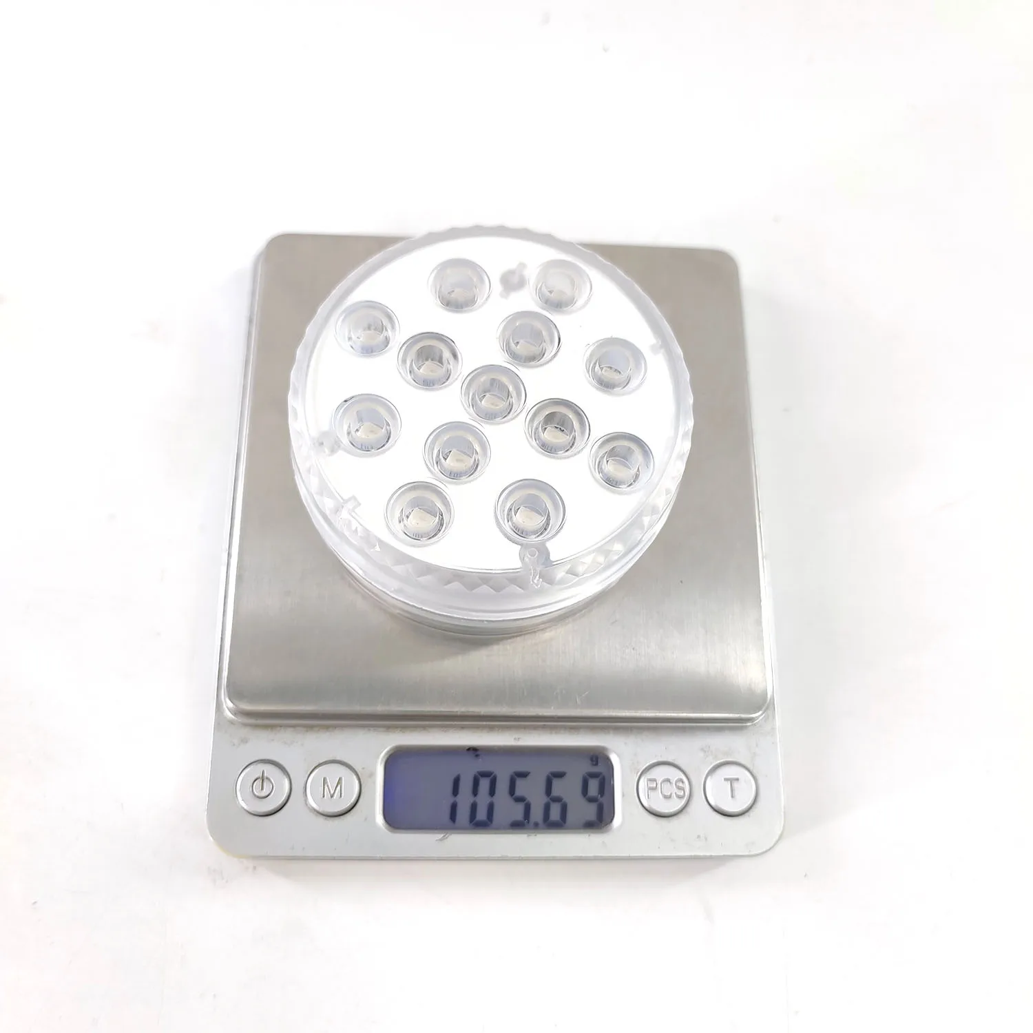 Rechargeable Pond Lights 13 LED IP68 Magnetic Waterproof Pond Lights RF Remote Controlled RGB Submersible LED Lights for Vase