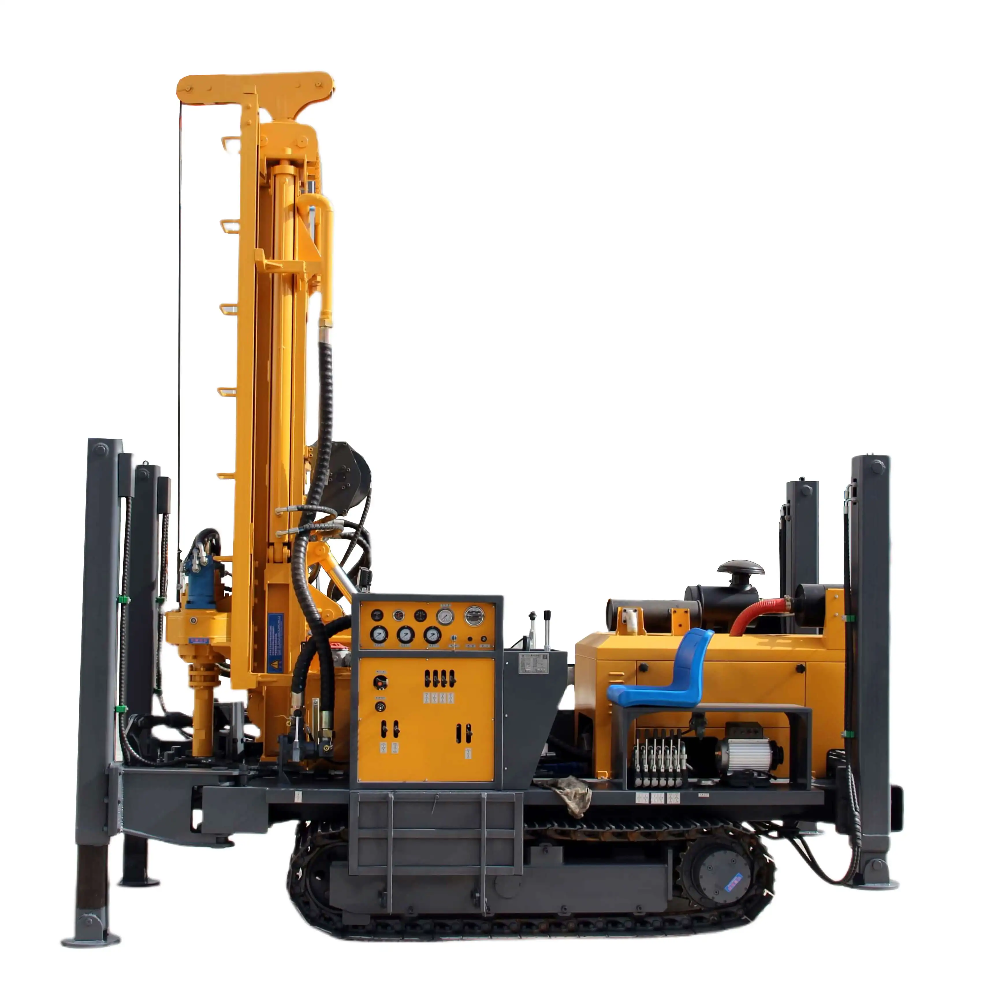 Water Well Drilling Rig 500m-1000 Cheap Borehole Drilling Machine Hydraulic Borehole Drilling Machine