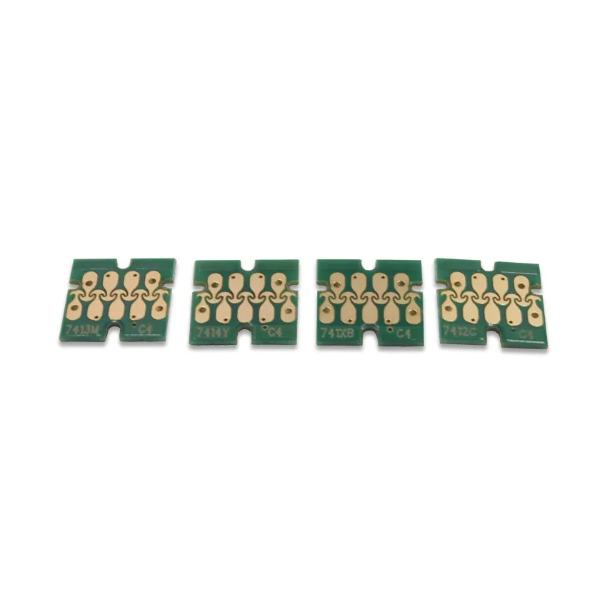 Goosam Cartridge T7411 T7412 T7413 T7414 Auto Reset Ink Chip For Epson Surecolor F6000 F6070 F6080 F7000 F7070 F7080 Printer