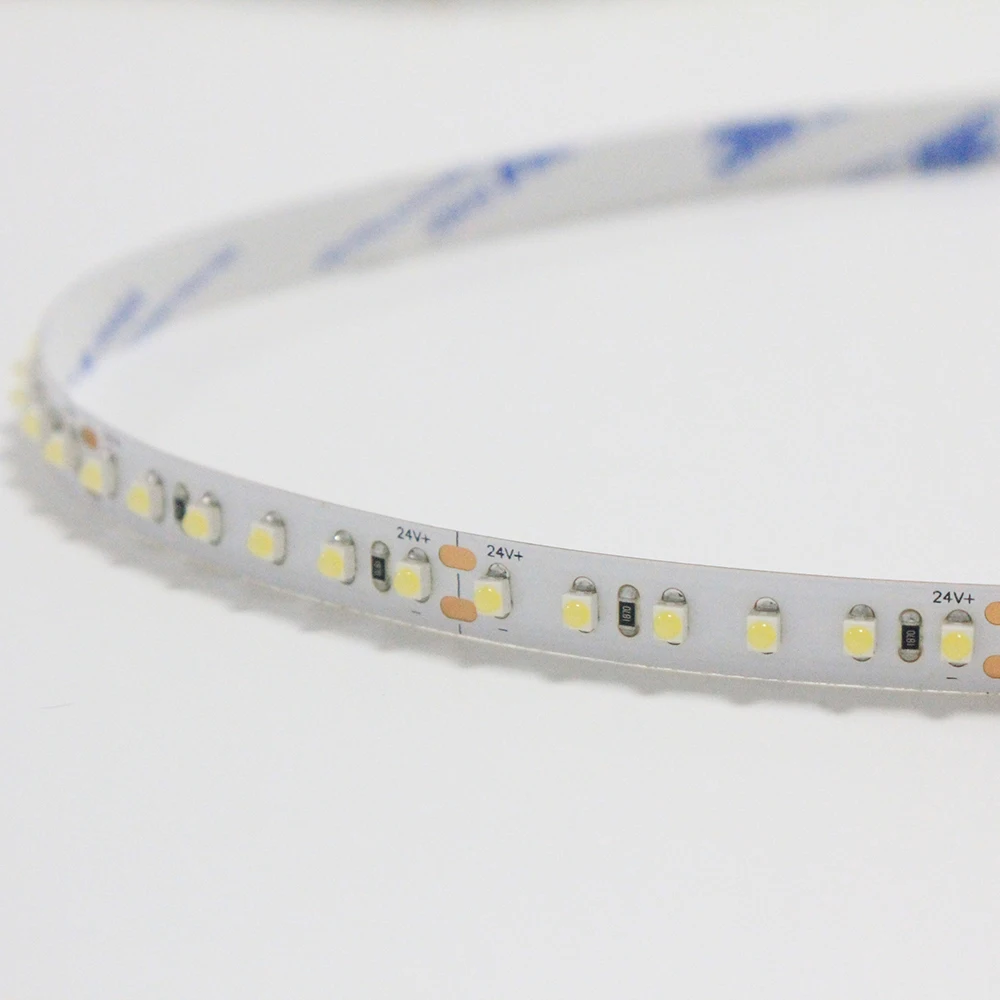 Shenzhen supplier 5m per roll classical DC SDCM 3 SMD2835 120LED 6000K Ra80 flexible waterproof LED strip light ribbon