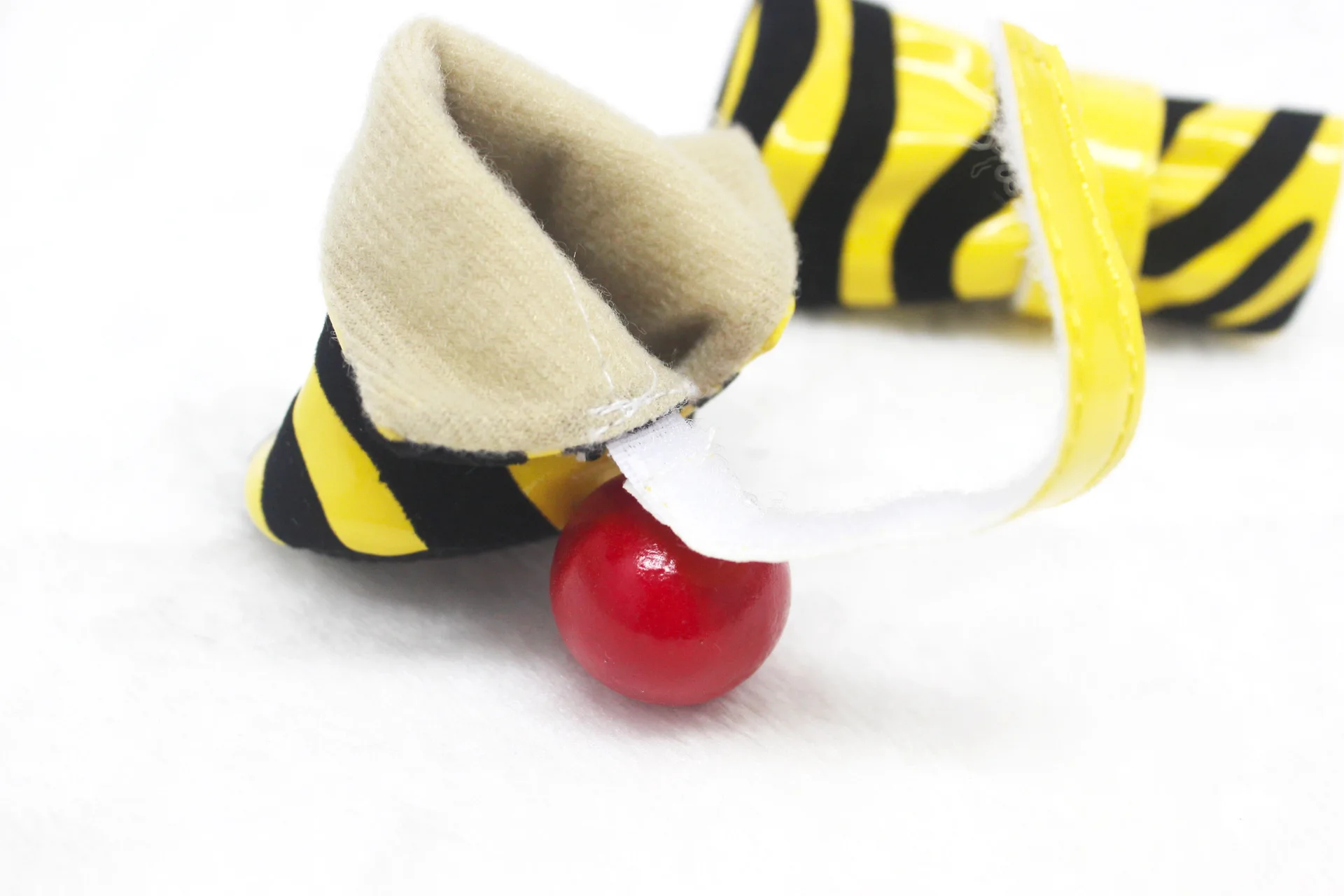 Wholesale foot paw protector waterproof zebra small dog pet Shoes