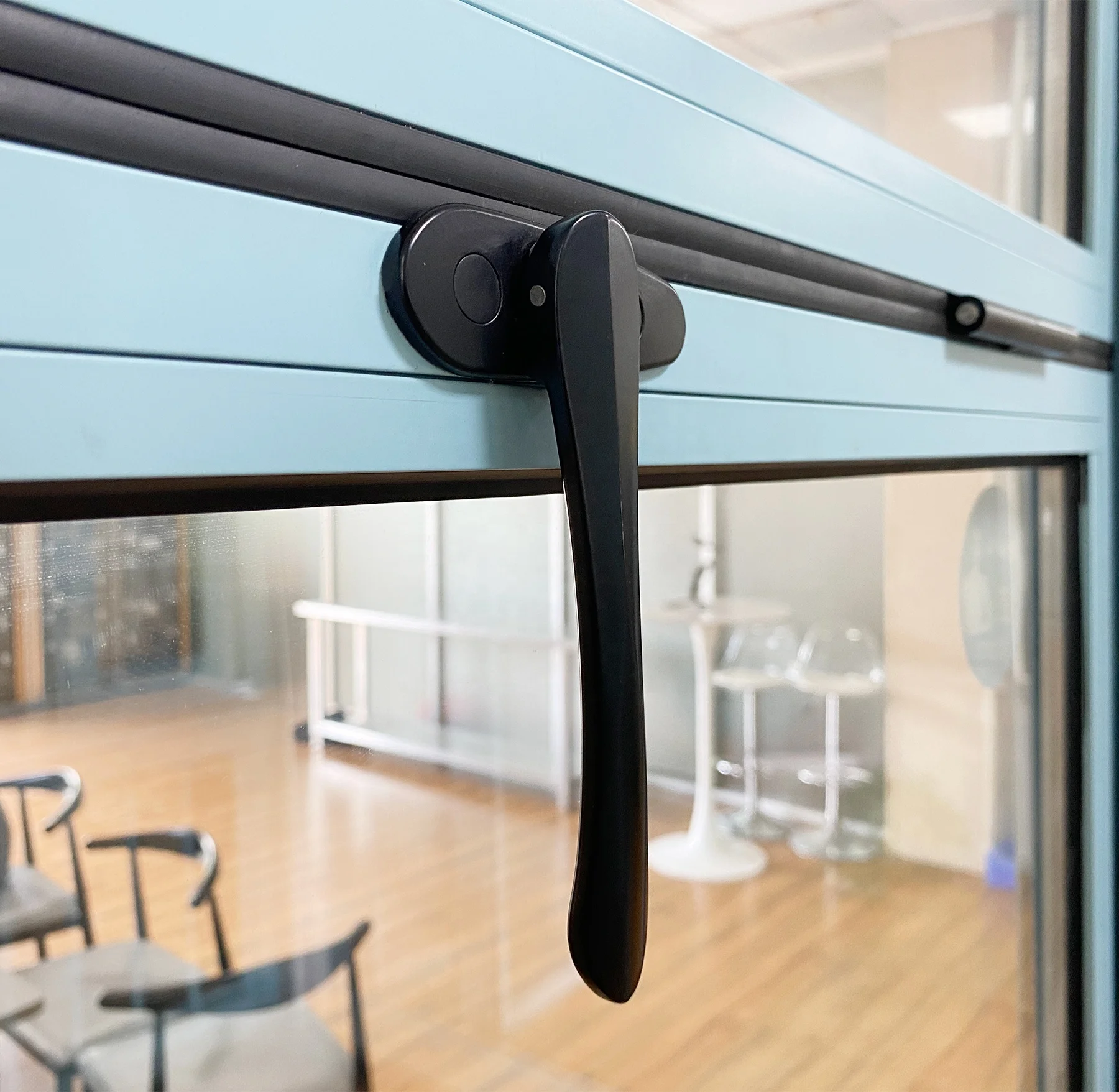 Commercial Aluminium Tempered Glass Bi-fold Windows Electric Bifolding Window Automatic Vertical Folding Up Windows