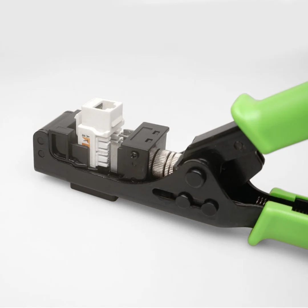 90/180 Degrees Cat. 5 Cat. 6 RJ45 Network Module Cutting Network Tool Crimping Cables and Network Cable Pliers