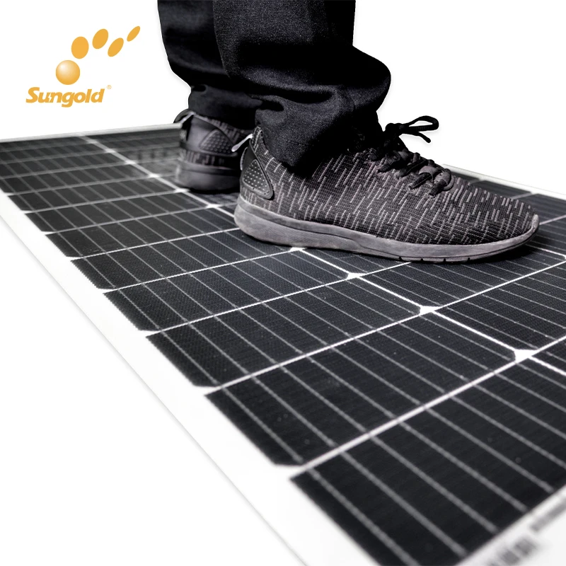 Sungold Factory Price Sunpower New Flexible PV Panel Lightweight And Thin Sheet Glass-free