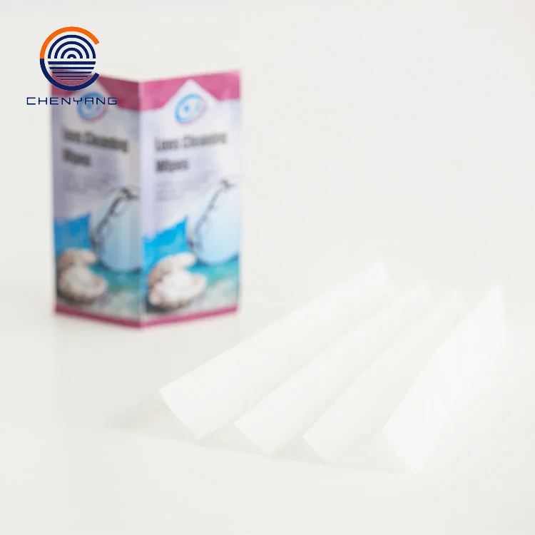Factory OEM Disposable Anti Fog Optical Glasses Cleaning Lens Wet Wiping Paper Tissue