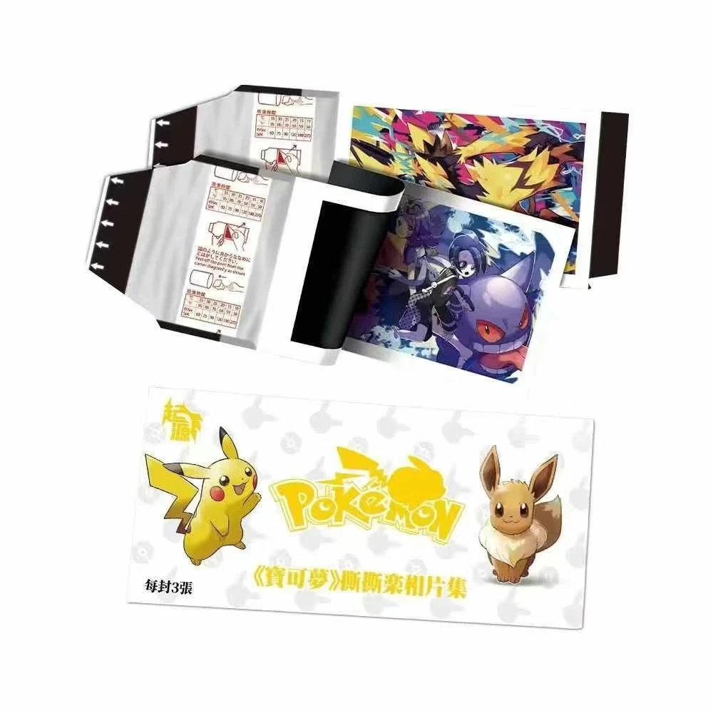 GL коллекционная карточная игра милые аниме Pokemoned рождественские украшения шармы наклейки шкатулка игрушка для детей