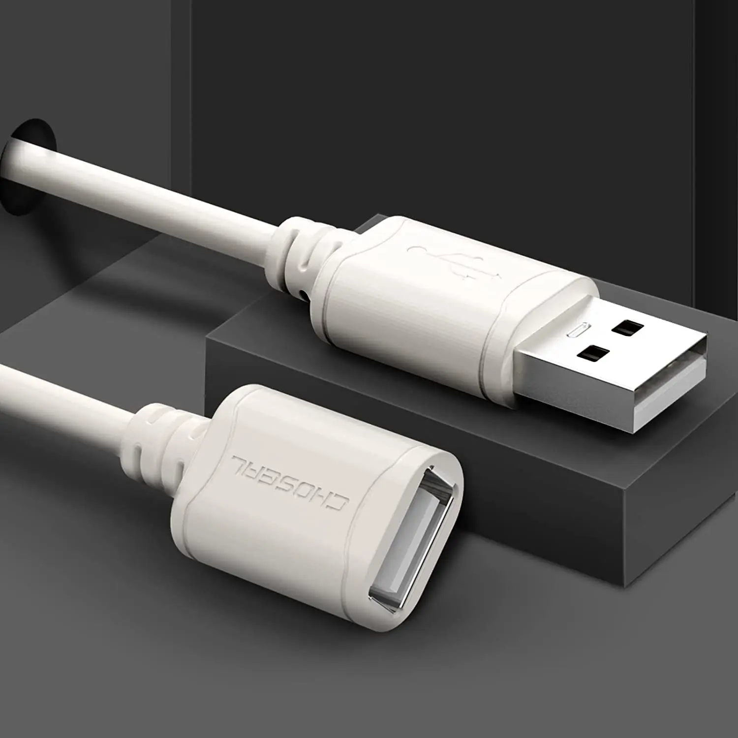 Электронные издания CHOSEAL USB кабель-удлинитель для 2,0 Мужской к женскому удлинитель данных для ПК клавиатура принтер компьютерная мышь (9.