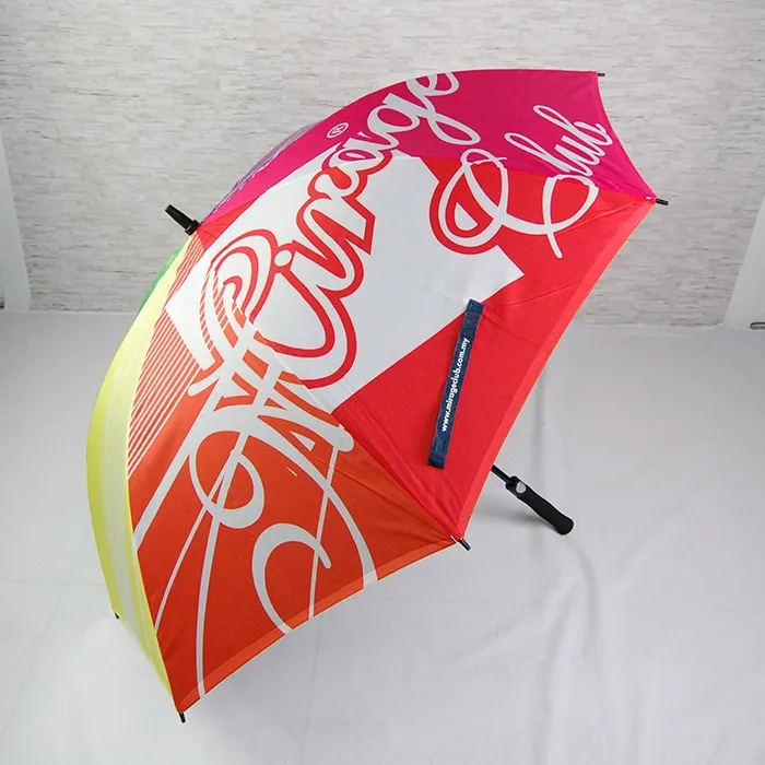 Customized 3D Pattern Digital Full Printing College Student Exquisite Fashionable Personality DIY Full Print Golf Umbrella