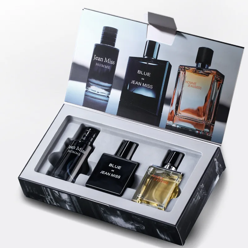 Original Brand Blue Black Men Perfume and Fragrance  Long-lasting Body Spray Perfume for Men Perfume Set Wholesale