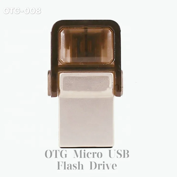 OTG USB2.0 2in1 4gb 8gb 16gb 32gb 64gb 128gb 512g  Universal Metal Mini USB Flash drive for android phone to PC Laptop