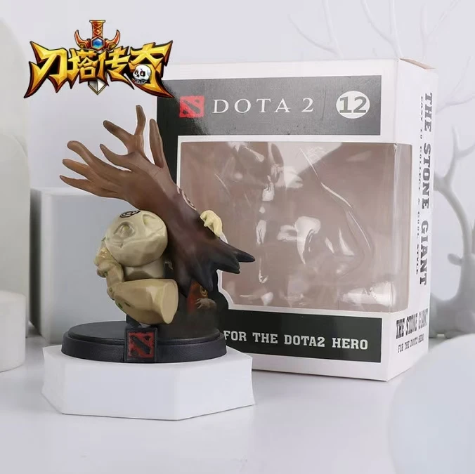 High Quality 12 Style Dota 2 Game Figure Tiny Pudge Doom Boxed Pvc Action Figures Collection Dota2 Toys for Fans Gift