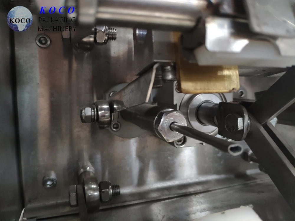 KOCO plastic bag fillng sealing machine for fruit juice flavour soda water