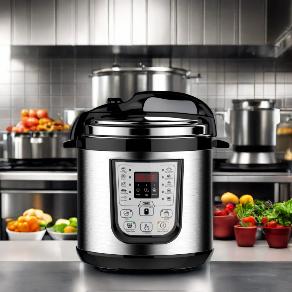 6l electric pressure cooker 110V 6L 80KPA Uncoated Intelligent Household 6l electric pressure cooker