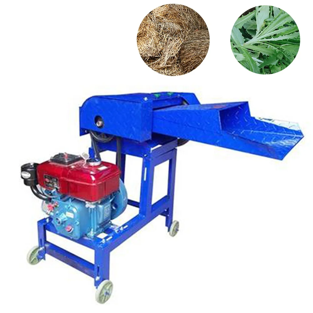 Commercial Wet Grass Straw Chaff Cutter/Family Use Grass Grinding Chopper/China Manufacturer Grass Chopping Machine