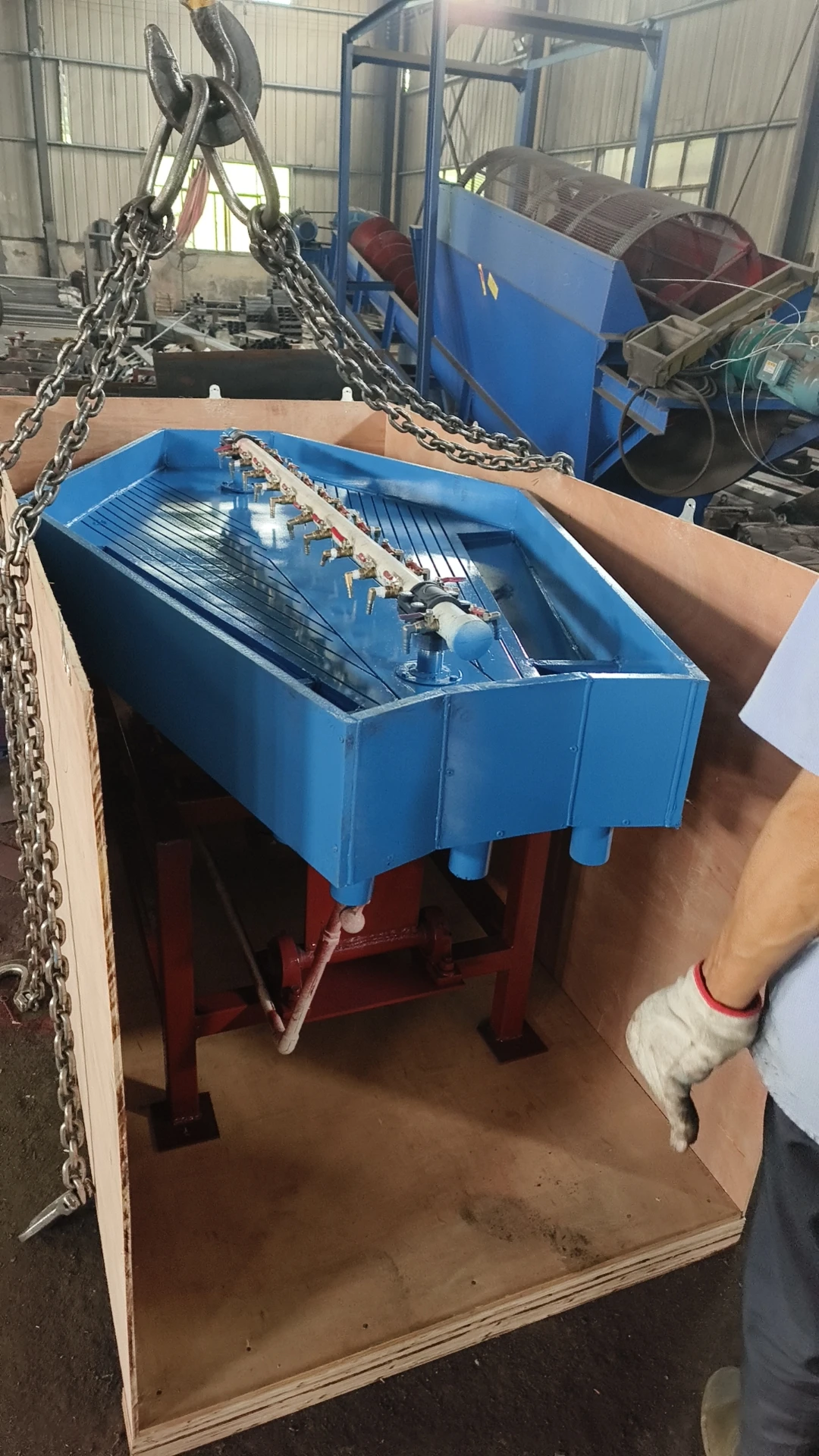 Manufacturer Gravity Concentrator Gemini Shaking Table for Gold Mining