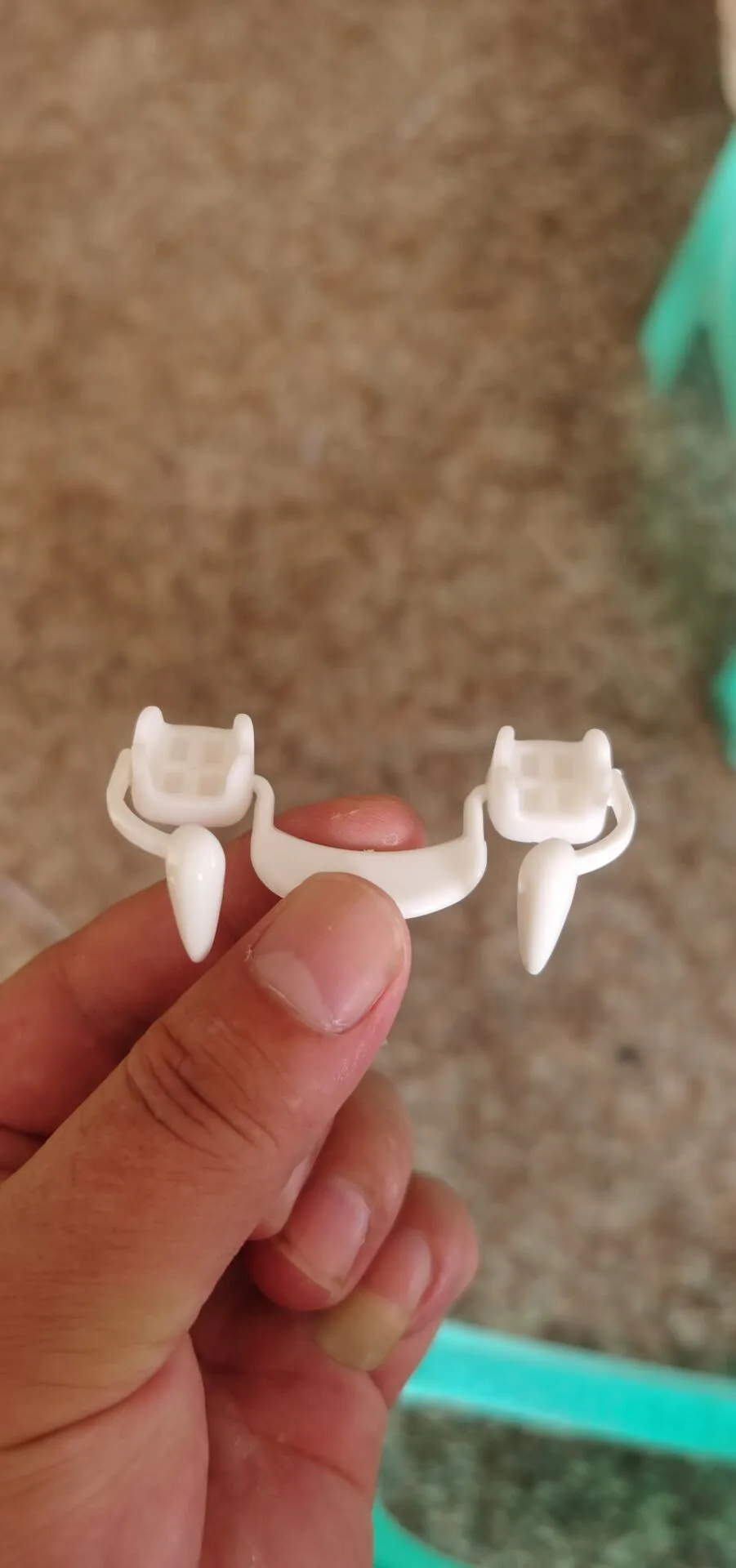 Halloween make up braces retractable vampire false teeth party Zombie teeth little tiger teeth Vampire fangs