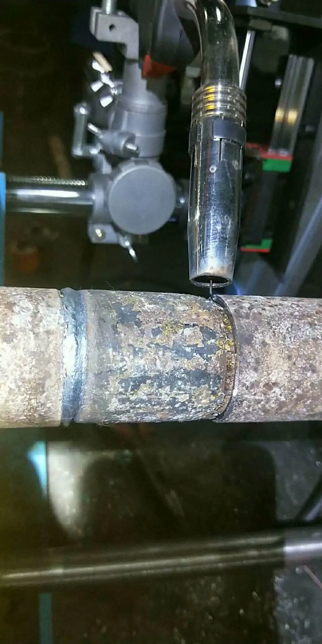 Metal steel pipe welding machine Construction scaffolding pipe welding machine Automatic welding pipe equipment Timely supply