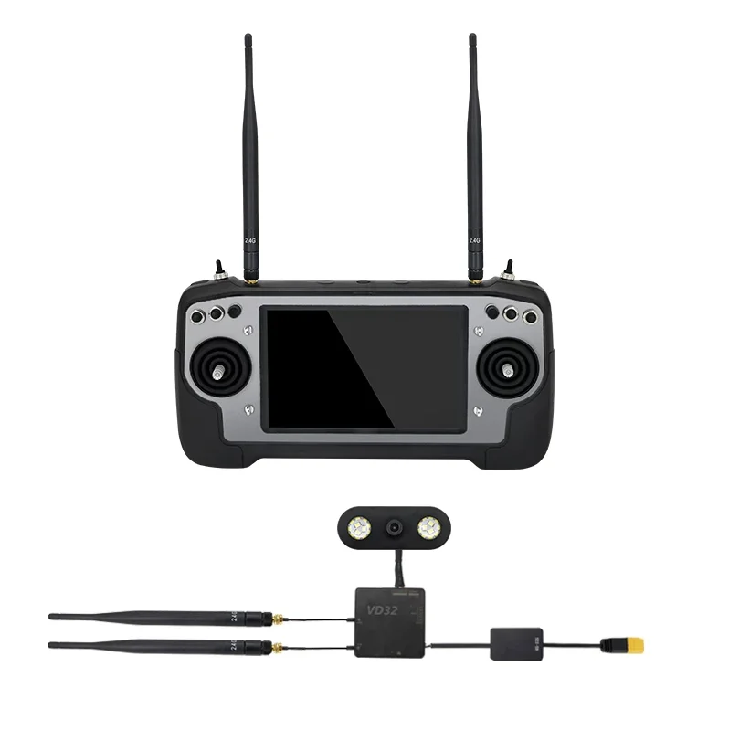 Радиосистема SIYI AK28 передатчик пульт дистанционного управления с телеметрическим приемником для сельскохозяйственного распыления Дрон 2 4 г радиус действия 10 км