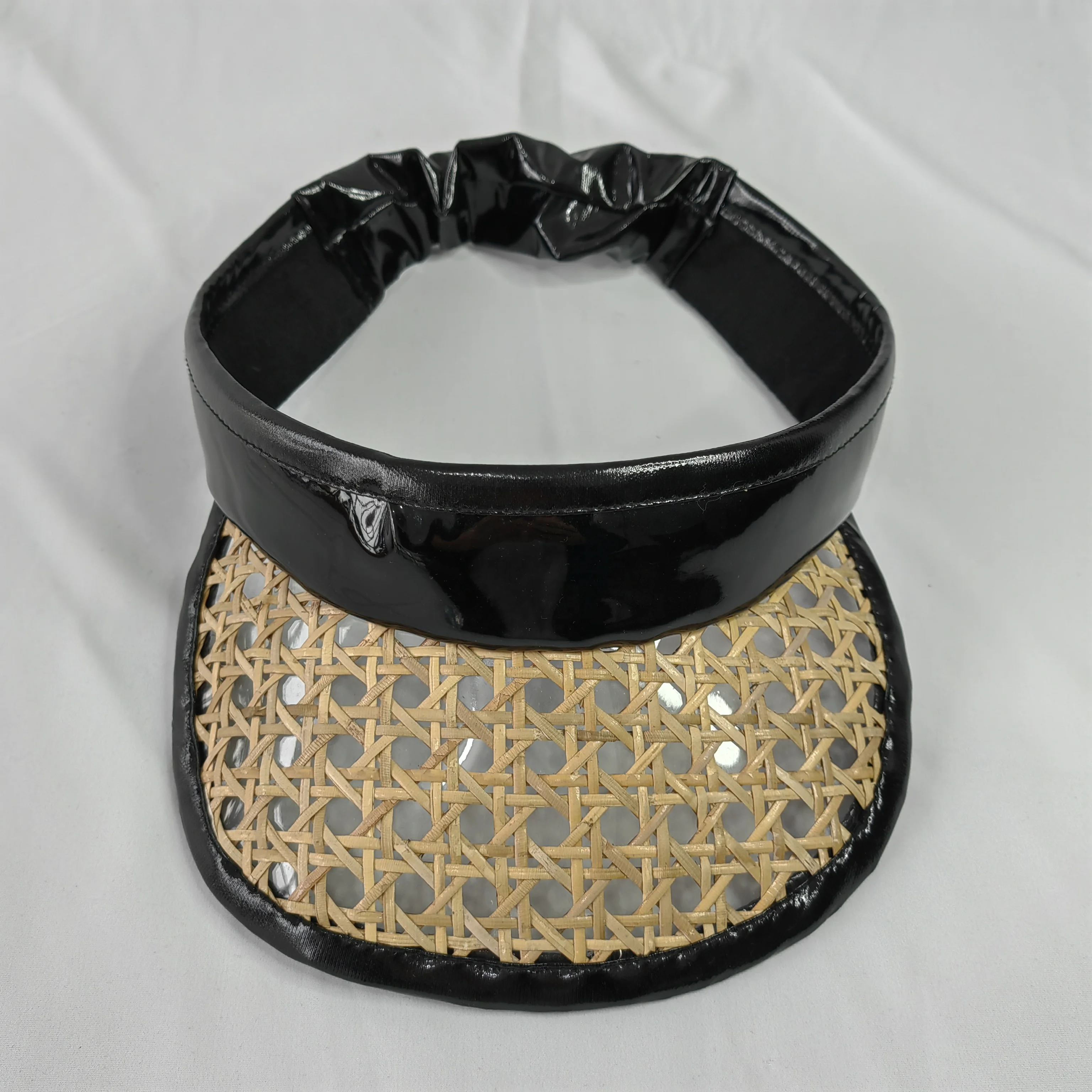 Korean fashion trend Bamboo fashion sports hat A large brim a hat