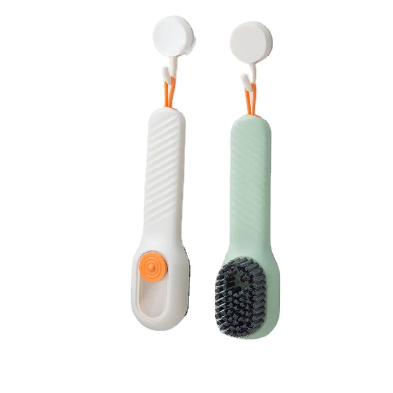 Multifunctional Shoe Brush Automatic Liquid Discharge Clothes Cleaning Brush Shoe Cleaner Brush