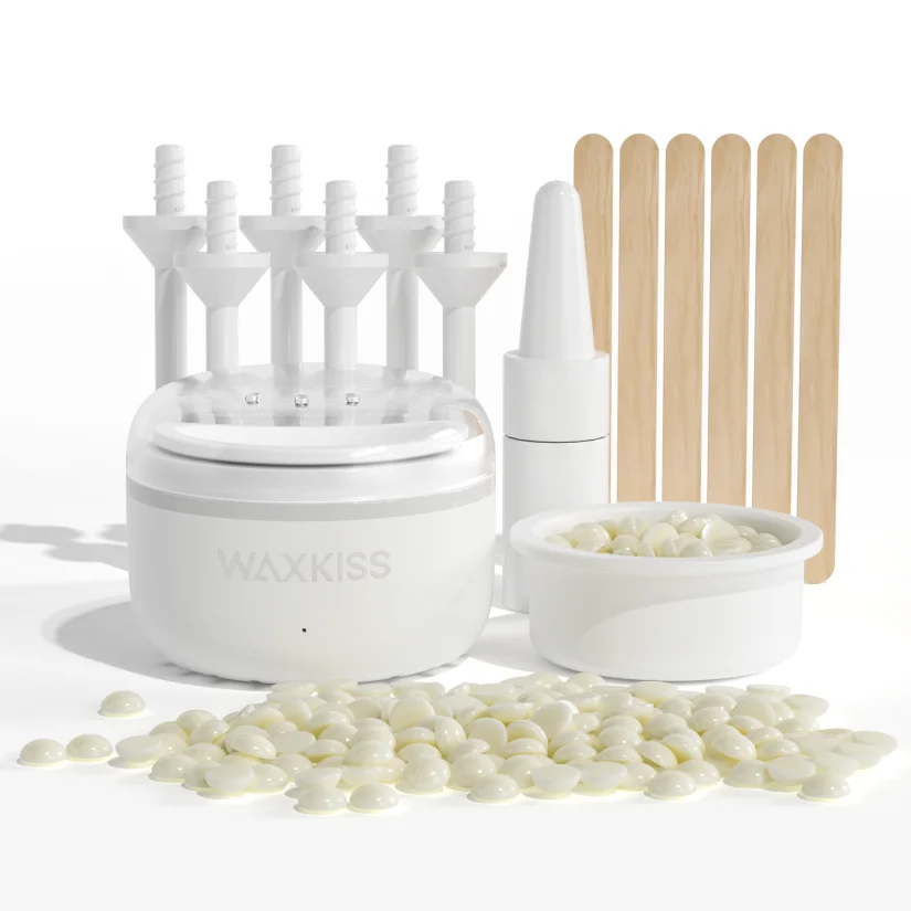 Patented Product Mini Wax Heater Kit Best Selling Depilatory Wax Warmer Machine For Eyebrow Shaping Nose Ear Hair Removal